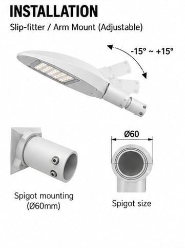 Street light installation